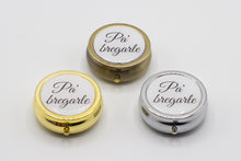 Load image into Gallery viewer, Pa&#39; Bregarle Pill Box - White
